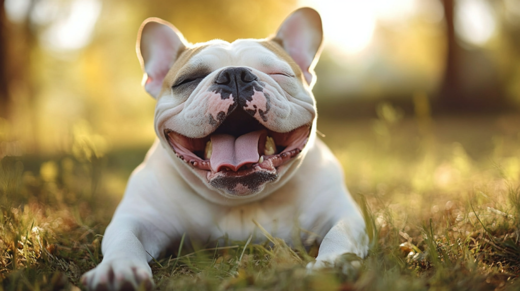 American Bulldog engaging in daily exercise routine for optimal health and fitness