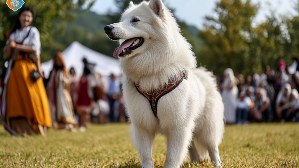 Akbash dog featured in Turkish cultural celebrations and traditions