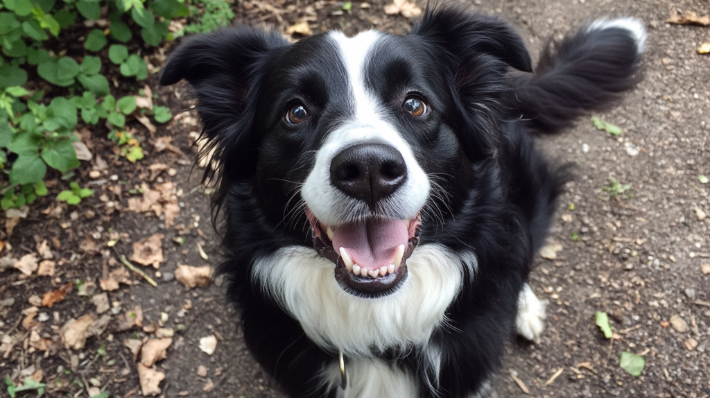 Visual representation of Border Collie breed standard development over time