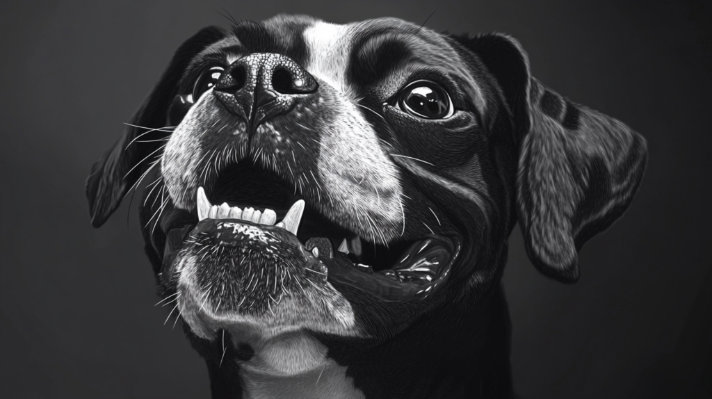 Close-up of Boxer dog head showing distinctive square-shaped skull and facial features