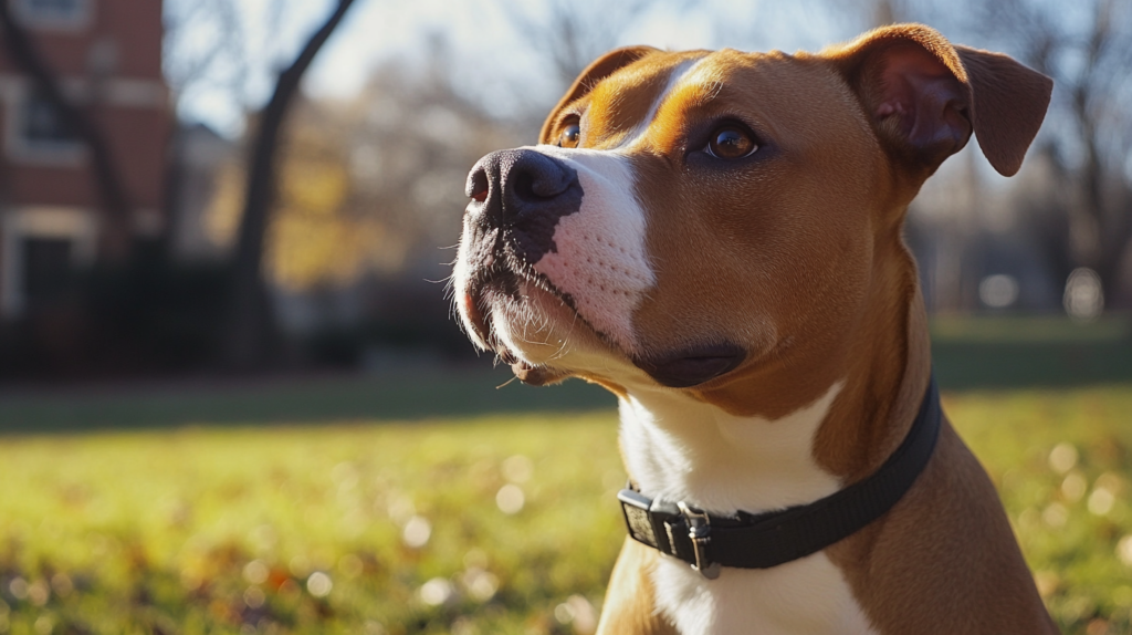 AmStaff performing advanced training exercises showing breed intelligence