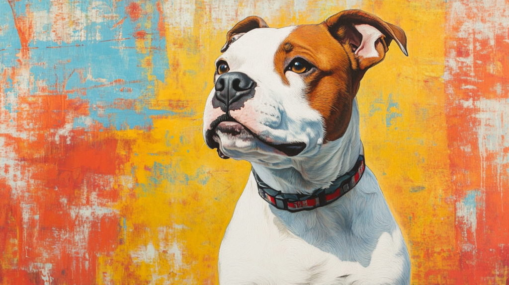 Petey the AmStaff from Our Gang series showcasing breed's rise to fame