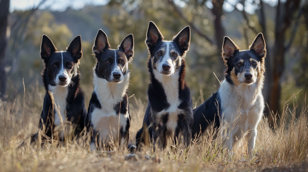 Scottish smooth collie ancestors showing connection to modern Australian Kelpie